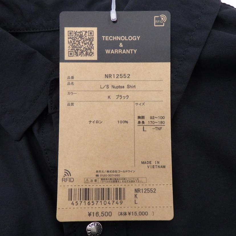 THE NORTH FACE /L/SNuptse Shirt/NR12552//Sランク/77