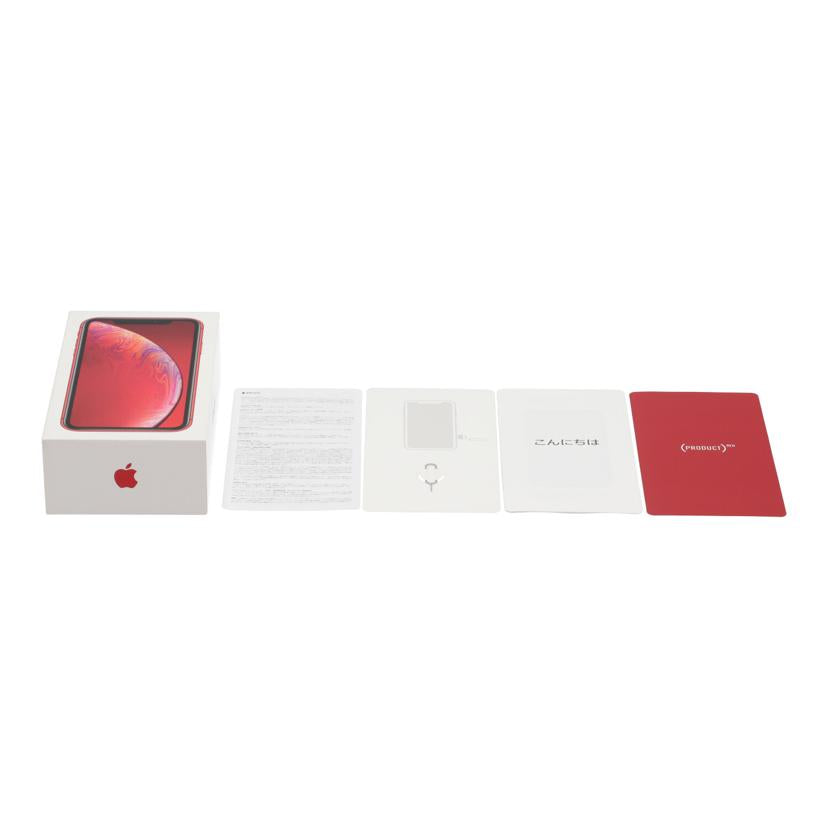 Apple SoftBank系 アップル /iPhone XR 64GB (PRODUCT)RED/MT062J/A//F71YH107KXL3/Bランク/65