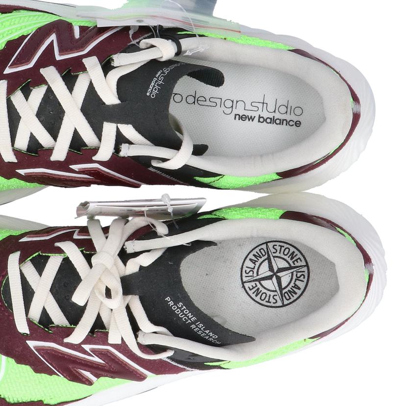 NEWBALANCE ストーンアイランド×ニューバランス/STONELSLAND×NBコラボ/ローカットスニーカー/7625S02NB//サイズ:27.5cm/SAランク/91