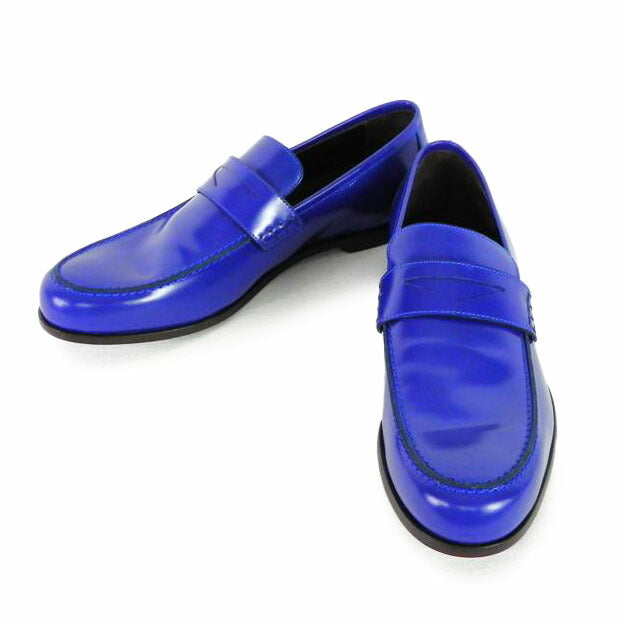 JIMMY CHOO ジミー チュウ/カーフレザー ペニーローファー//Aランク/81