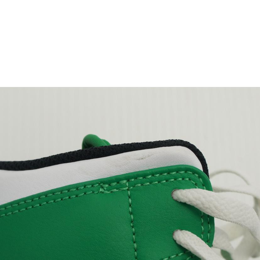 NIKE ナイキ/エアジョーダン1ミッド/ラッキーグリーン/DQ8426-301//サイズ:27cm/ABランク/75