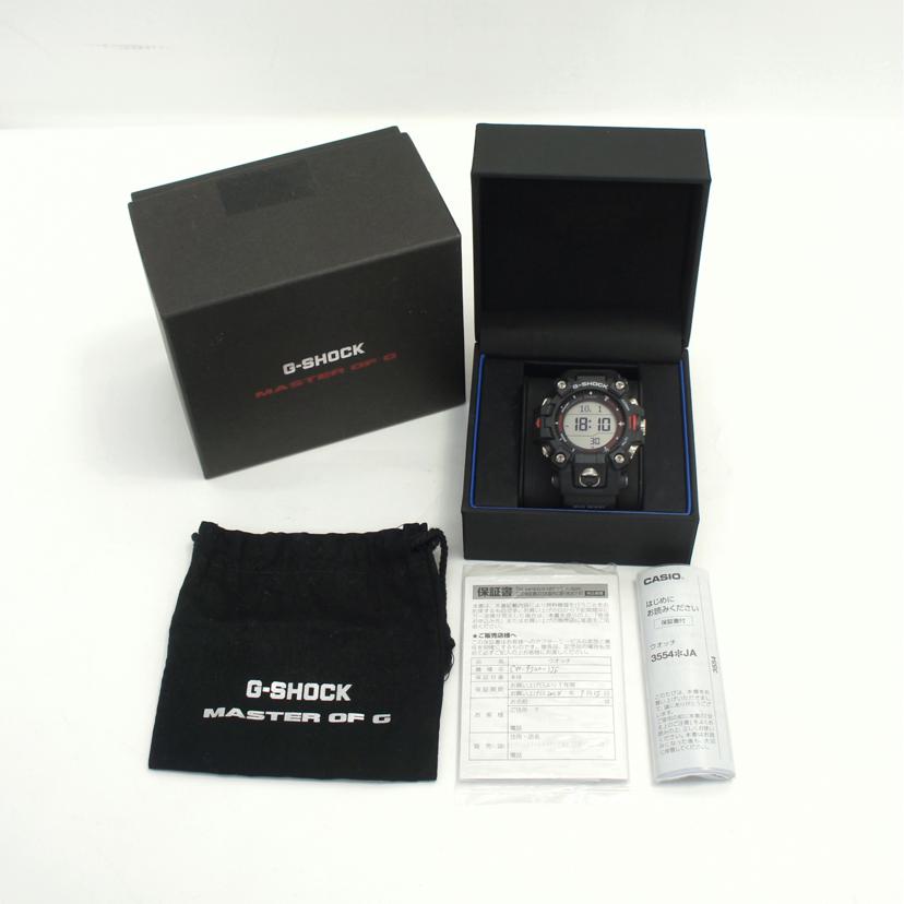 CASIO カシオ/G-SHOCK/マッドマン・トリプルセンサー/電波ソーラー/GW-9500-1JF//202*****/SAランク/19