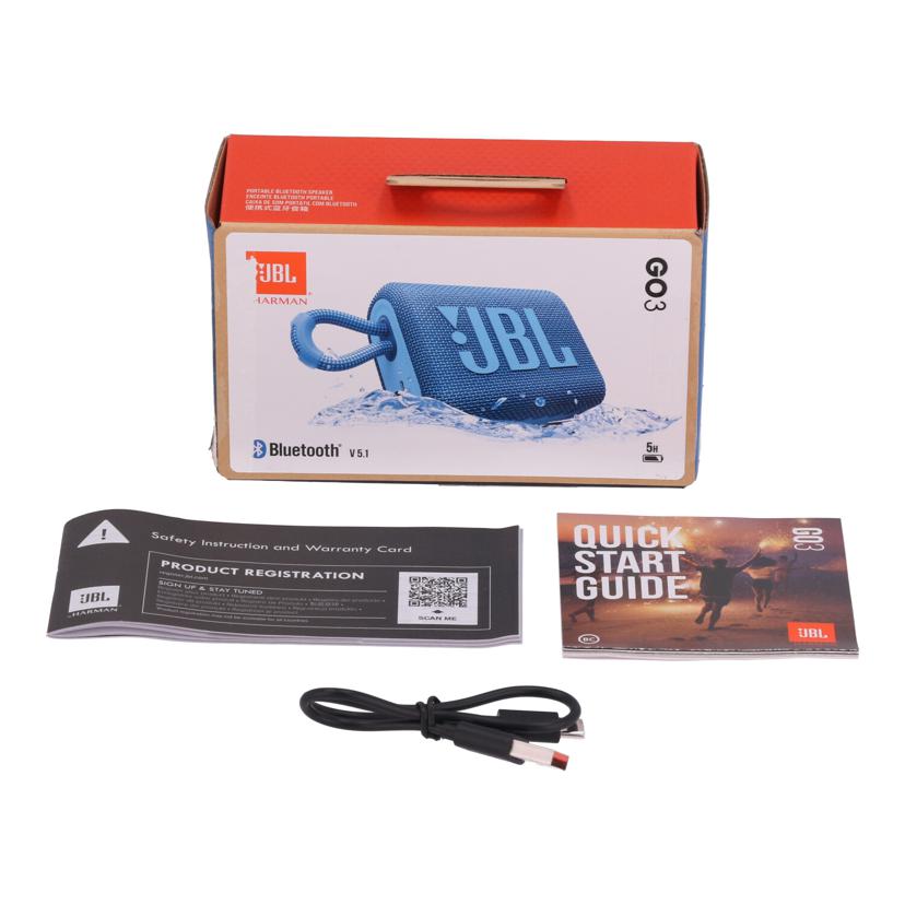 JBL ジェービーエル /ワイヤレススピーカー/JBL GO3//CS0604-LO0191242/SAランク/75