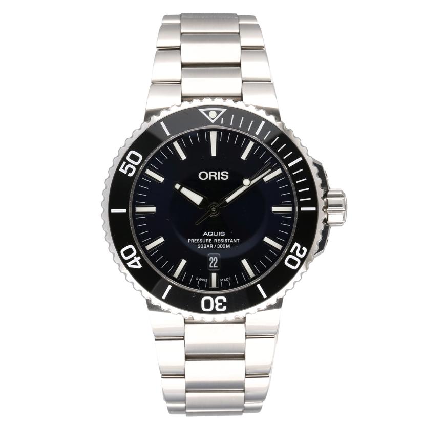 ORIS オリス/アクイスデイト・ネイビー/メンズ/自動巻/01 733 7730 4135-07//36-*****/Aランク/75