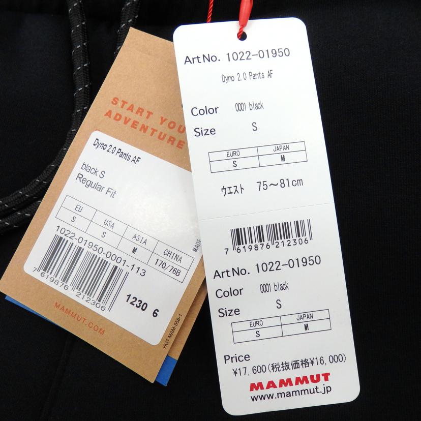 MAMMUT/Dyno 2.0 Pants/1022-01950//Sランク/77