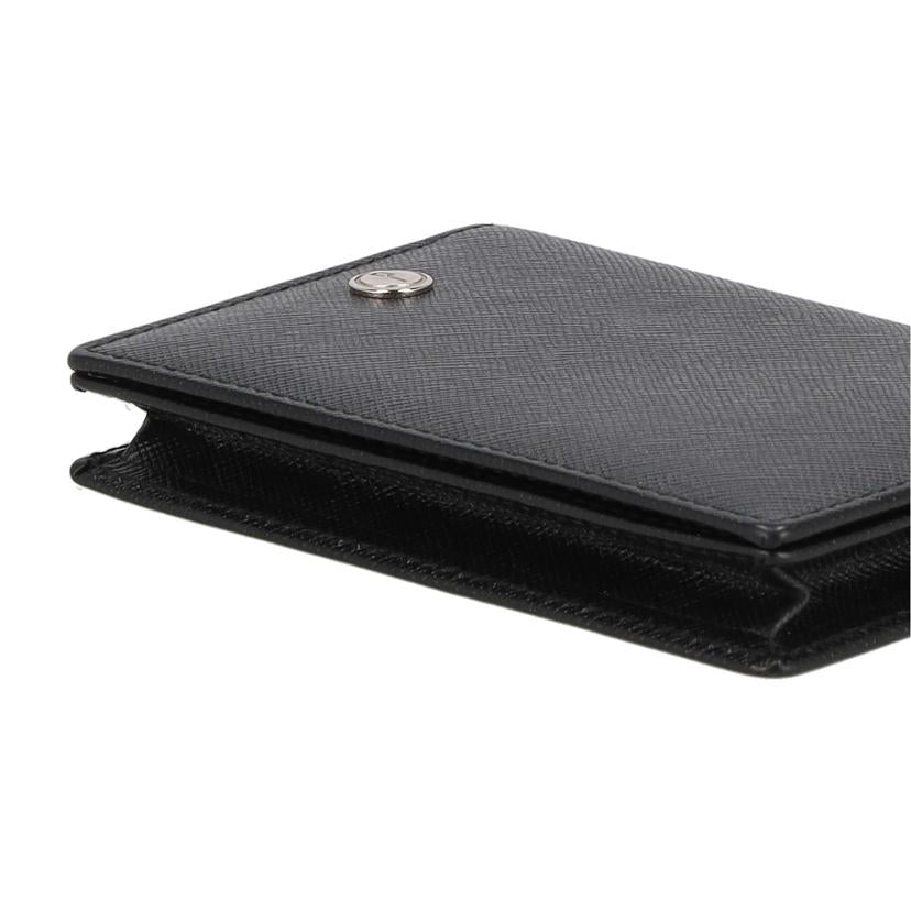 dunhill ダンヒル/レザー二つ折りカードケース・名刺入れ/ブラック//Aランク/18