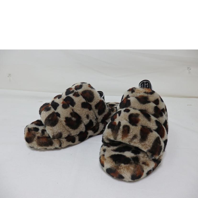 UGG アグ/UGG W Fluff Yeah SLIDE Leopard/22.0cm/1106252//Aランク/84