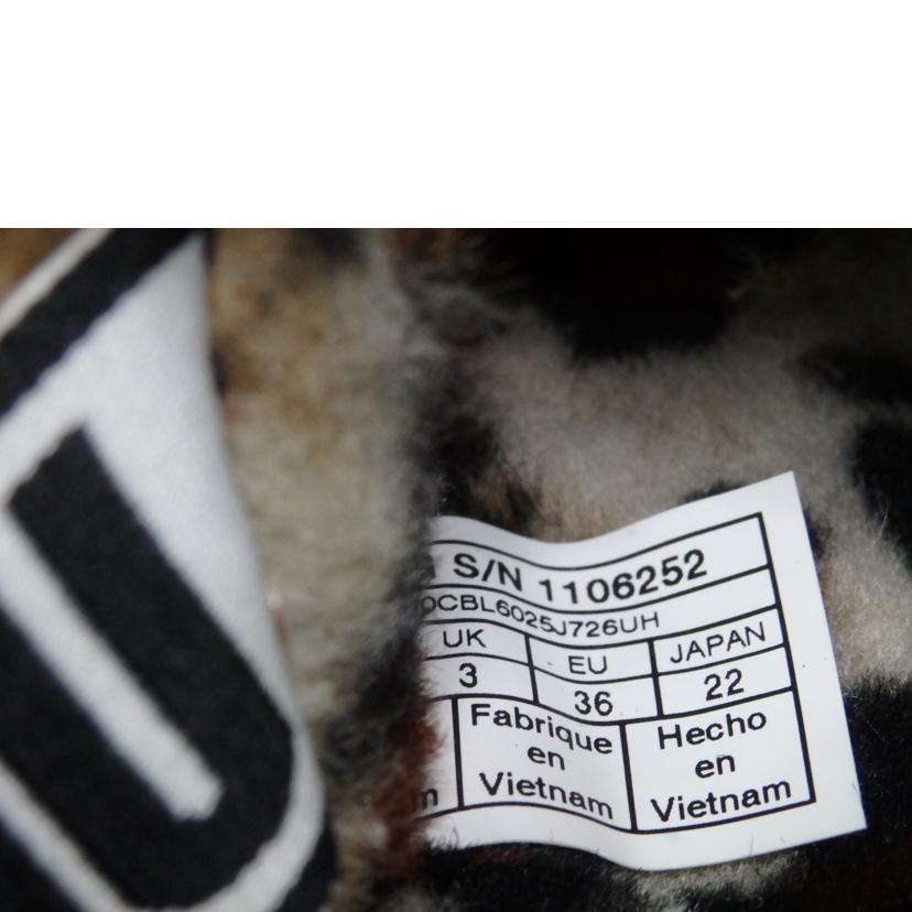 UGG アグ/UGG W Fluff Yeah SLIDE Leopard/22.0cm/1106252//Aランク/84