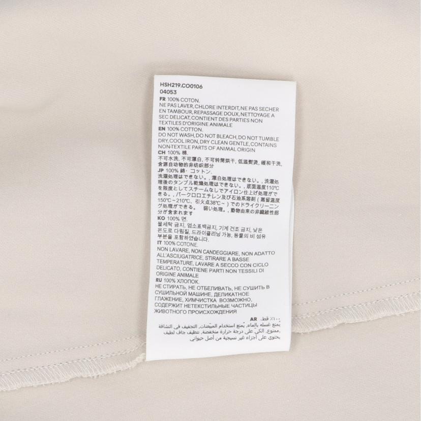 Ami アミ/Alexandre Mattiussi 刺繍ロゴオープンカラーシャツ/HSH219.CO0106//サイズ:XS/Aランク/91