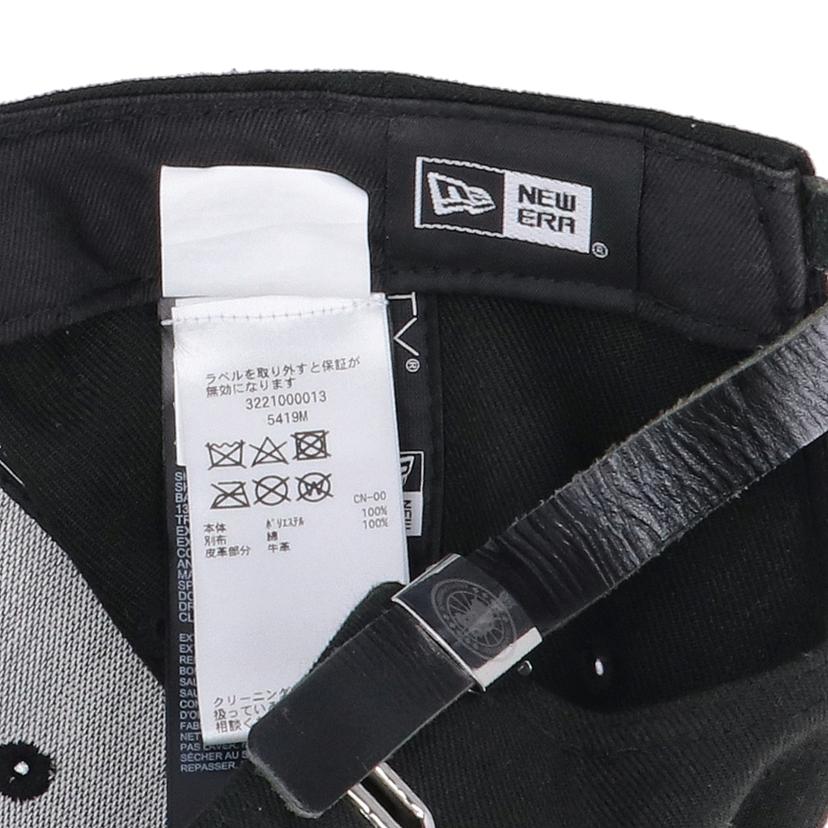 CANADA GOOSE カナダグース/NEW ERAクラシック ディスク キャップ /ブラック//Bランク/18
