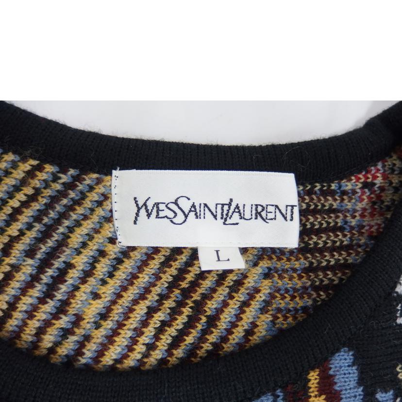 YVES SAINT LAURENT イブサンローラン/イブサンローランレ トロニット/SST7-852//ABランク/82