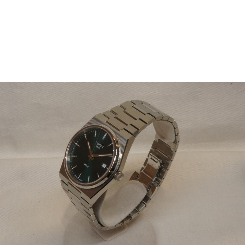 TISSOT ティソ/PRXグリーン文字盤QZ/T137410A//GA9******/Aランク/92