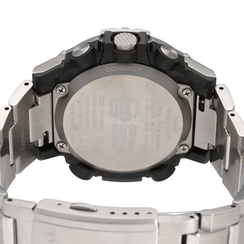 CASIO カシオ/G-SHOCK/G-STEEL/タフソーラー×スマホリンク/GST-B300SD-1AJF//003*****/SAランク/84