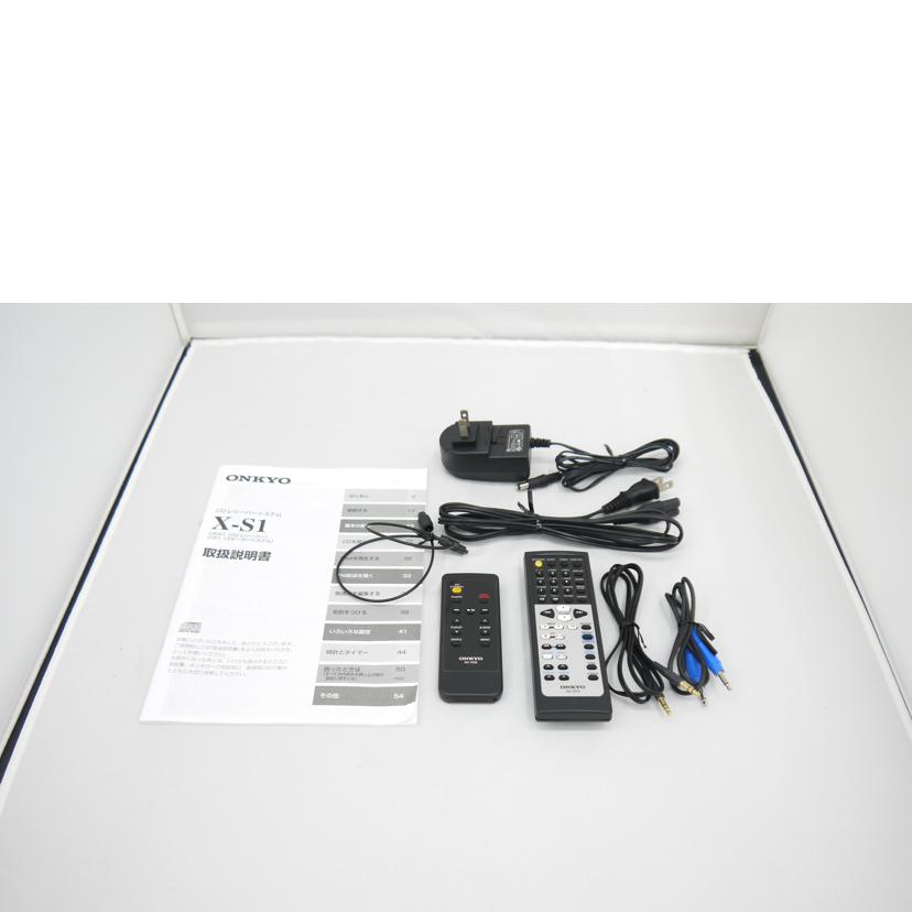 ONKYO オンキョー/CDレシーバーシステム/X-S1//2747JJ50Y1604255A/Bランク/76