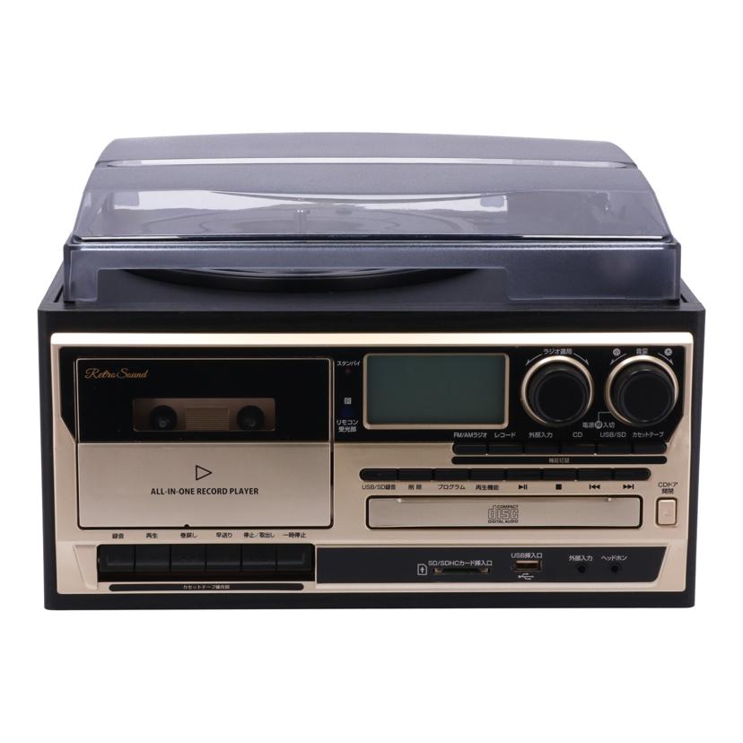 RetroSound クマザキエイム/オールインワン レコードプレーヤー/AR-01G//24030615/Bランク/70