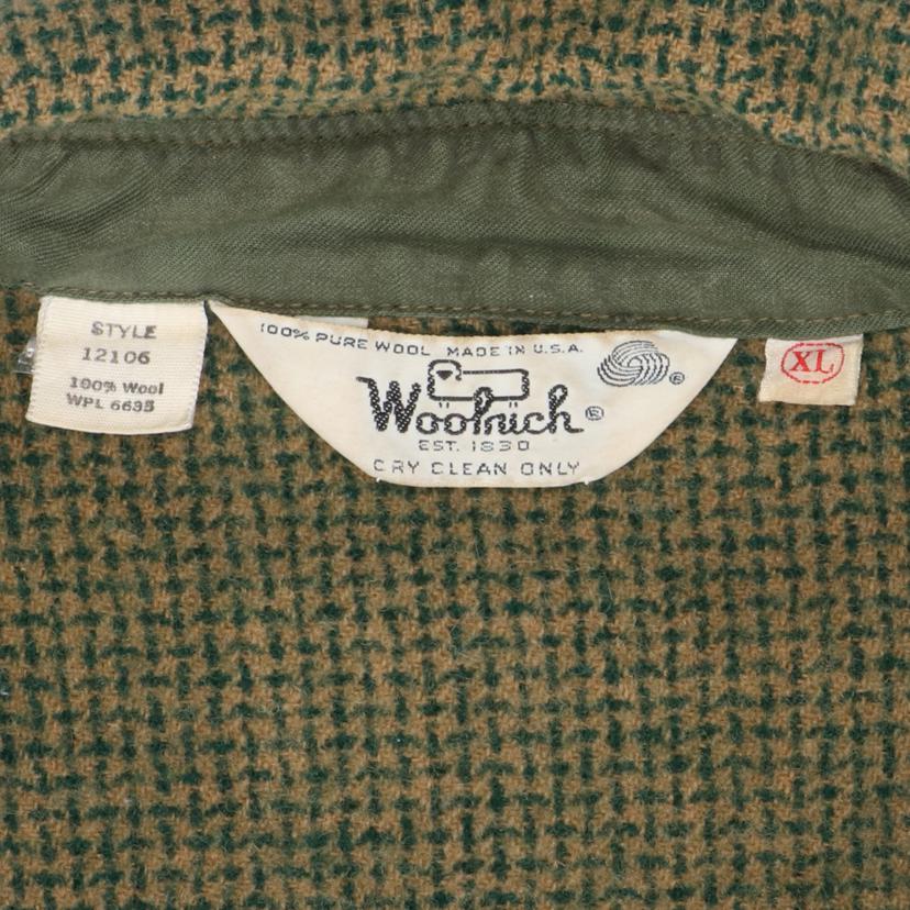 Woolrich ウールリッチ/80’s/ウールシャツ/白タグ/USA製/ヴィンテージ/12106//Bランク/20