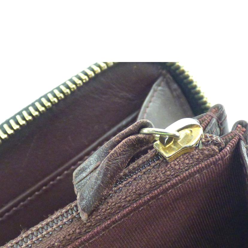 CHANEL シャネル/マトラッセ/ラウンドファスナー財布/ブラック/キャビアスキン//194*****/Bランク/64