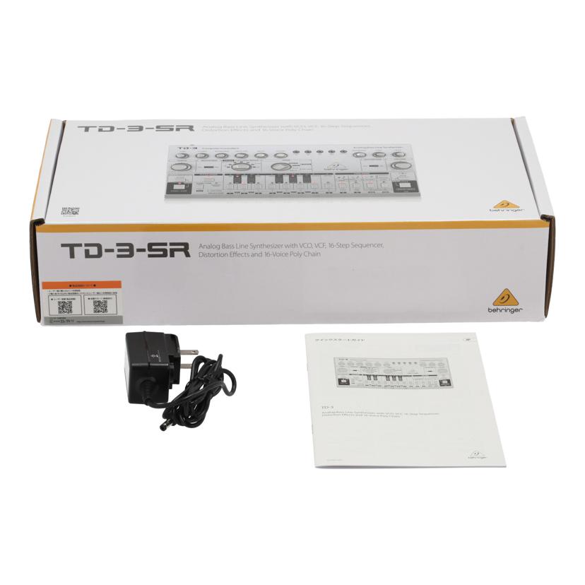 BEHRINGER ベリンガー /ベースシンセサイザー/TD-3 SR//S200702212DTD/Bランク/62