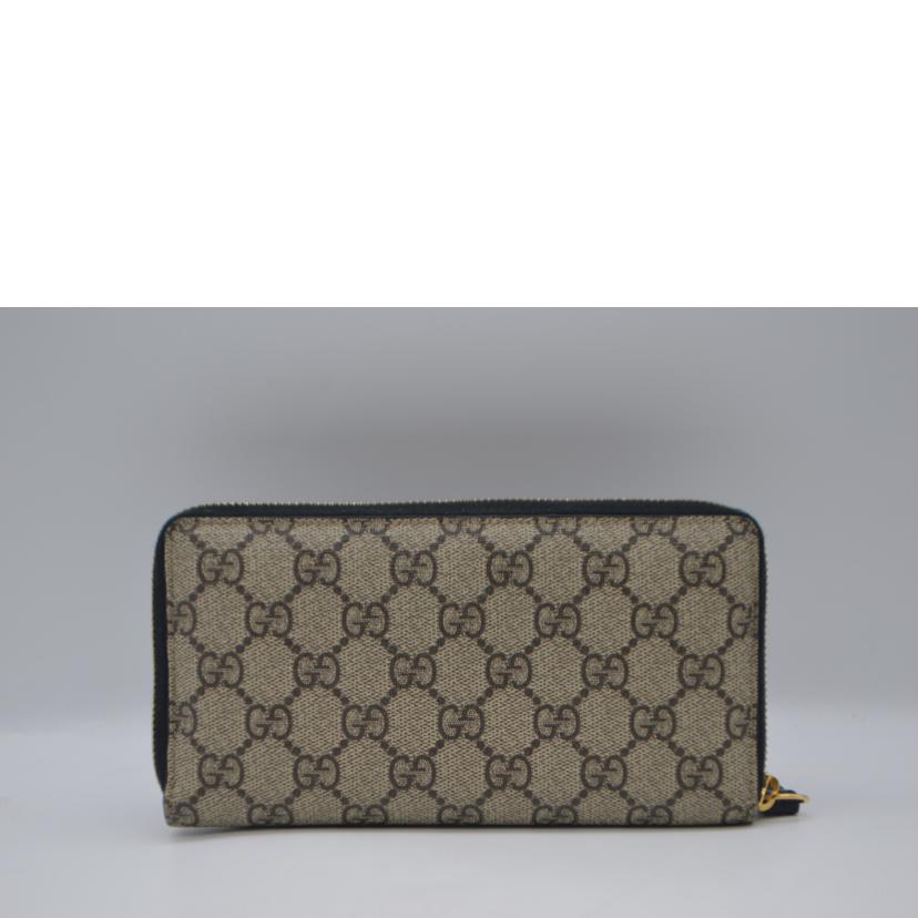 GUCCI グッチ/GGスプリームラウンドファスナー長財布/456117//496***/ABランク/89