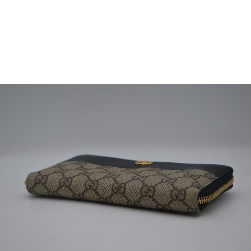 GUCCI グッチ/GGスプリームラウンドファスナー長財布/456117//496***/ABランク/89