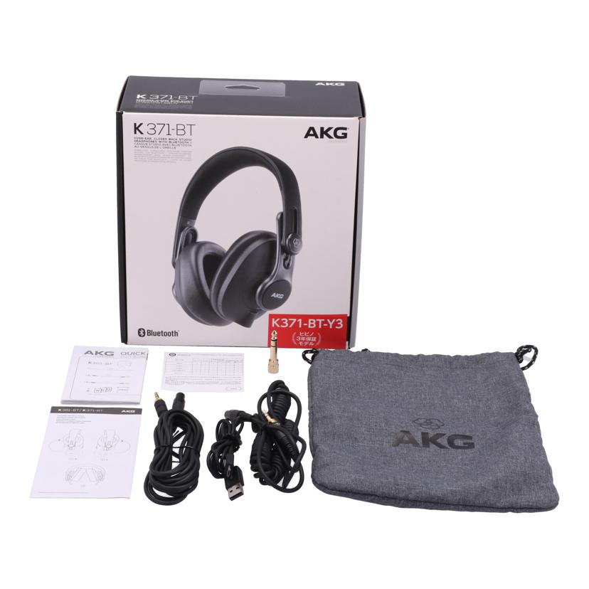 AKG エーケージー アーカーゲー /ワイヤレスヘッドホン/K-371-BT//CS0422-LJ0006287/Cランク/75