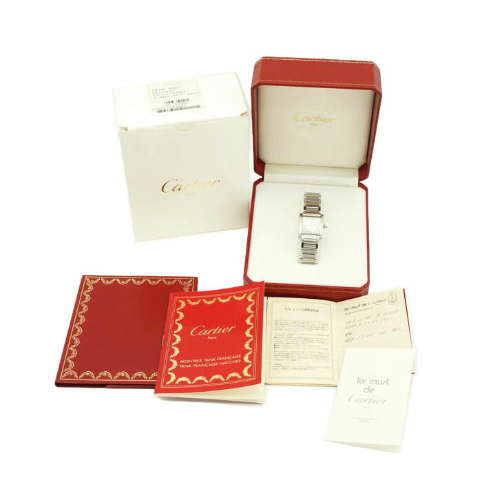Cartier カルティエ/タンクフランセーズSM/レディース/クオーツ/W51008Q3//230*********/SAランク/18