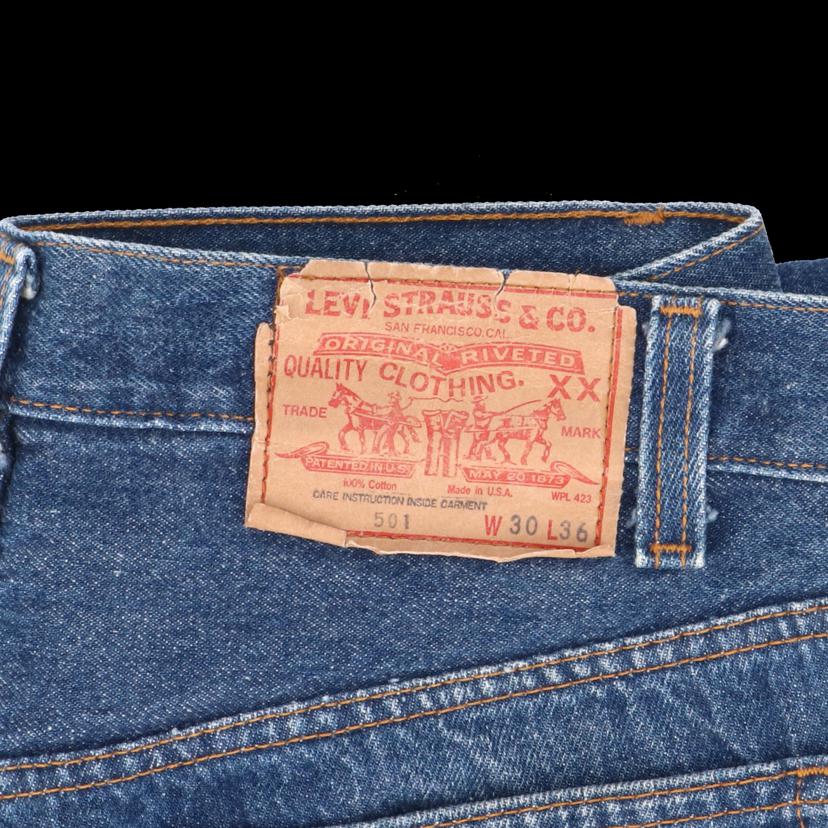 Levis リーバイス/80’s/501/ハチマル後期/USA製/ヴィンテージ/裏ボタン552/希少/501-0000//ABランク/18