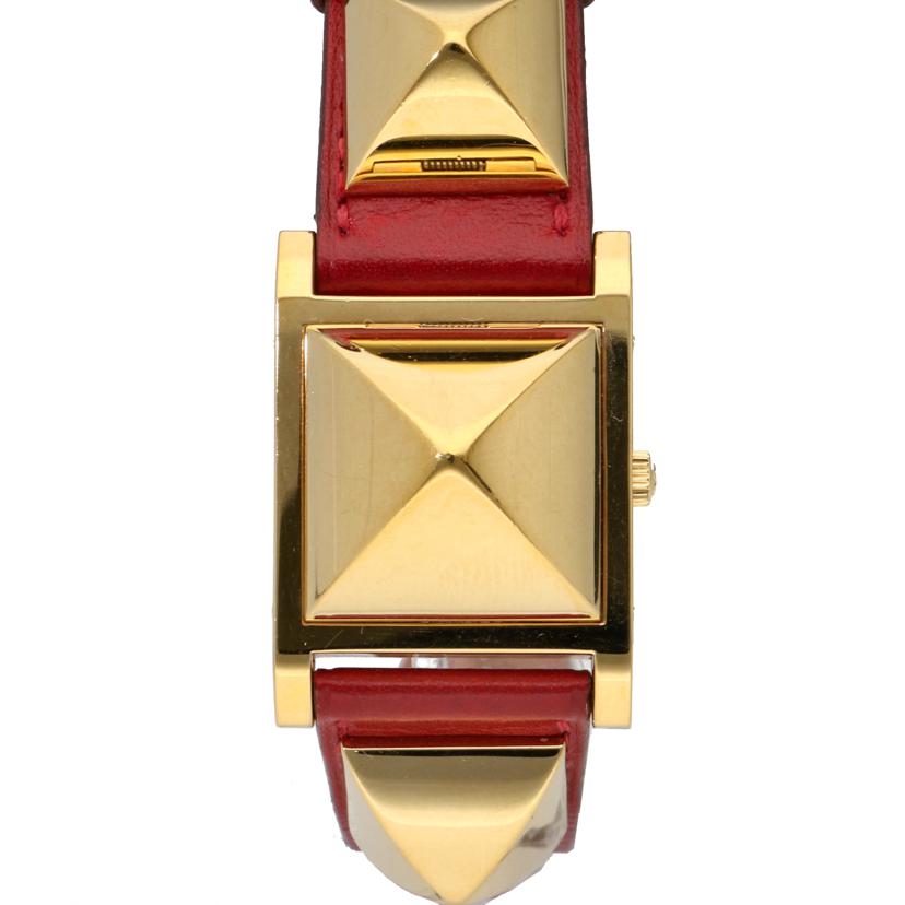 HERMES エルメス/メドール・レッド/レディース/クオーツ/ME1.201//611***/ABランク/09