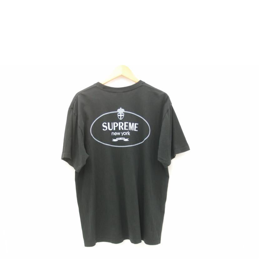 Supreme シュプリーム/Supreme Crest Tee Black Tシャツ//Aランク/69