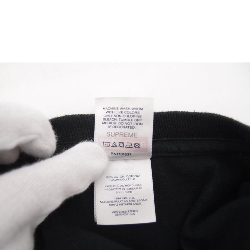 Supreme シュプリーム/Supreme Crest Tee Black Tシャツ//Aランク/69