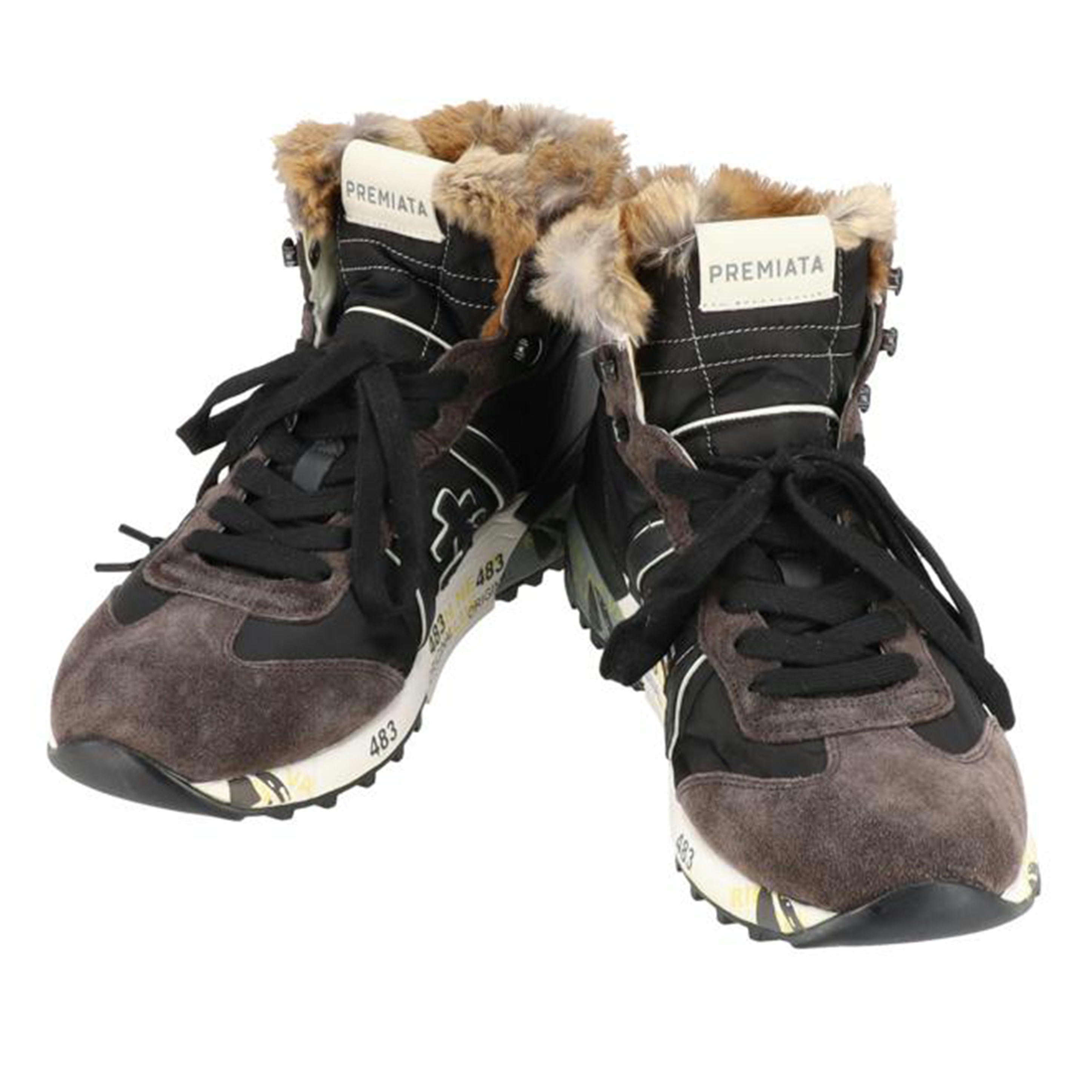 PREMIATA プレミアータ/ファー付きハイカットスニーカー/VAR.2638//NR001996034/Aランク/20