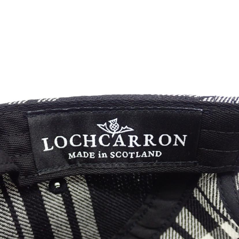 Supreme Lochcarron cap シュプリーム ロキャロン/★Supreme Lochcarron キャンプキャップボックスロゴチェック黒//SAランク/62