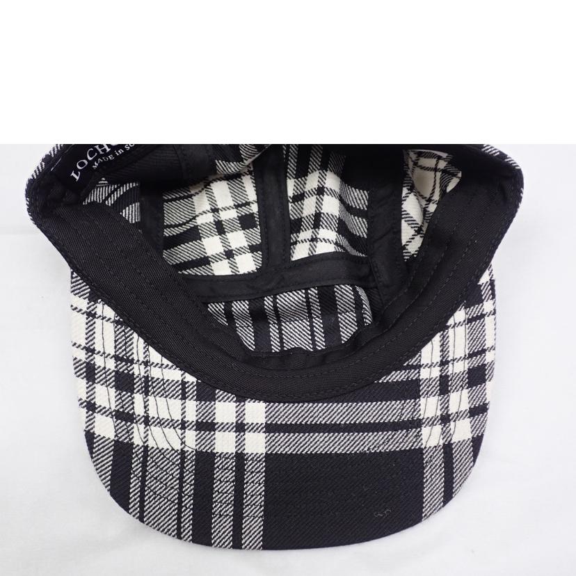 Supreme Lochcarron cap シュプリーム ロキャロン/★Supreme Lochcarron キャンプキャップボックスロゴチェック黒//SAランク/62