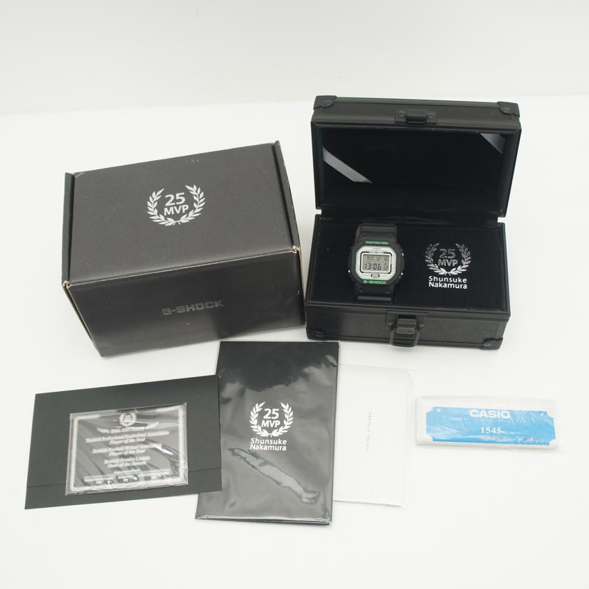 CASIO カシオ/G-SHOCK/中村俊輔MVP受賞記念モデル/DW-5600VT//154*/ABランク/20