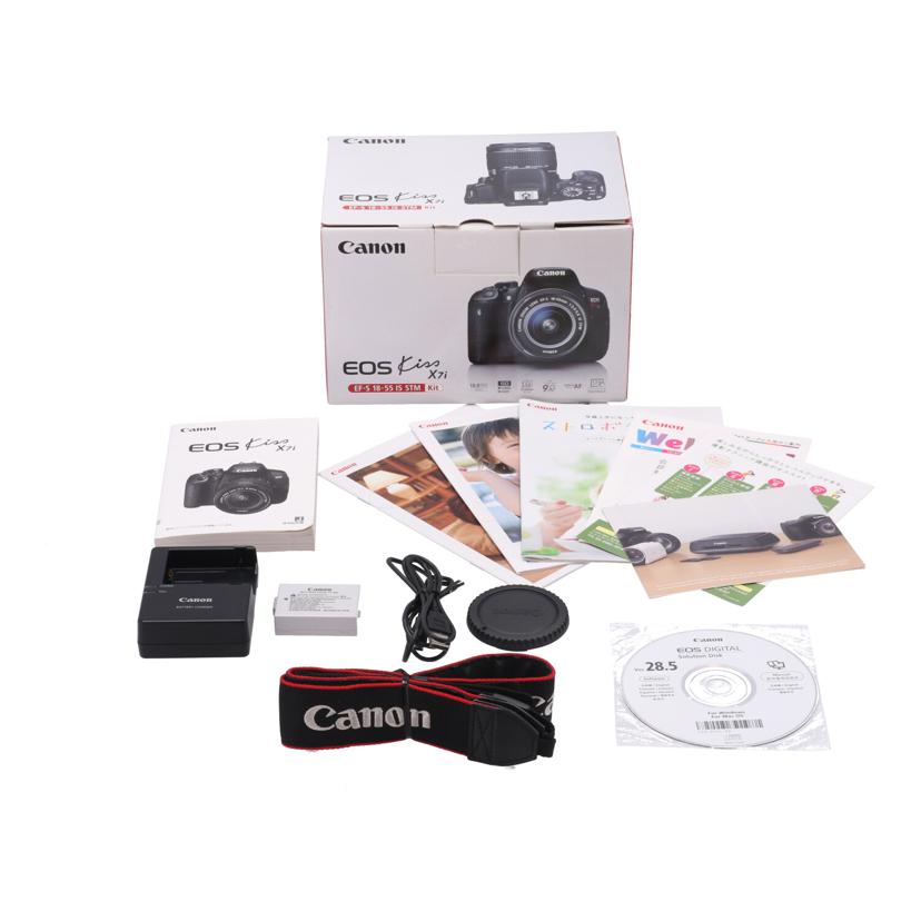 Canon キヤノン/デジタル一眼 レンズキット/EOS Kiss X7i レンズキット//21291034013287/Bランク/20