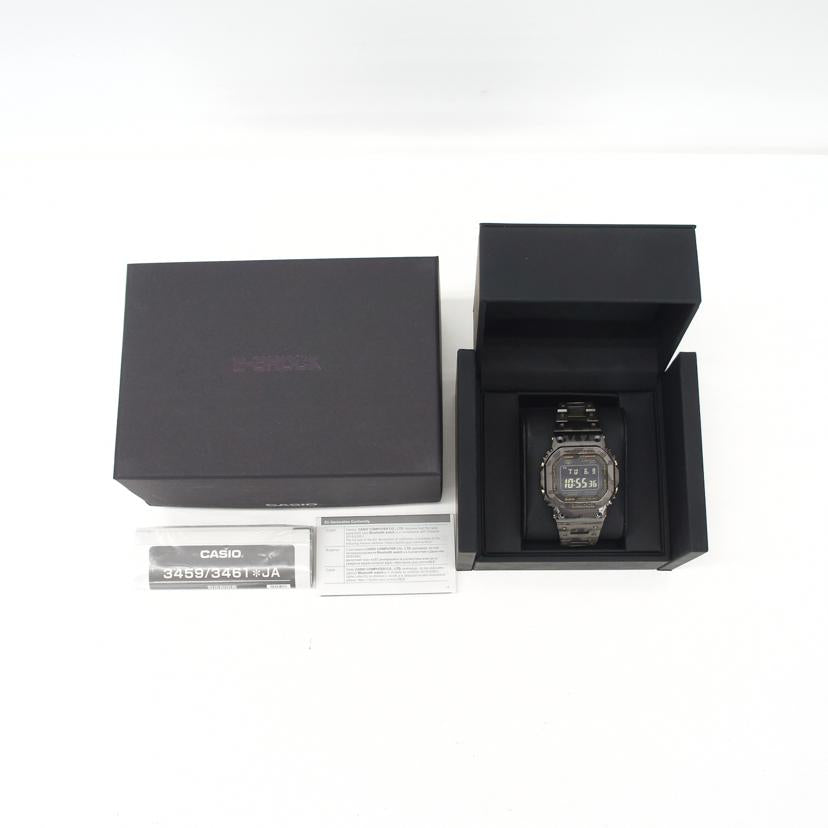 CASIO カシオ/G-SHOCK/フルメタルチタン/電波ソーラー×スマホリンク/GMW-B5000TCM-1JR//201*****/Aランク/40