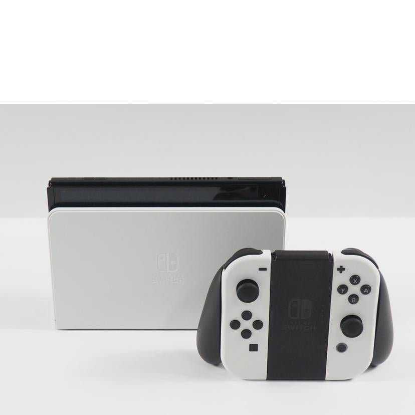 Nintendo ニンテンドー/Nintendo Switch ホワイト(有機ELモデル)/HEG-S-KAAAA//XTJ50076672199/Aランク/79