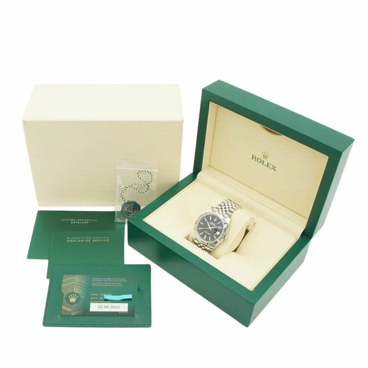 ROLEX ロレックス/デイトジャスト41・ブラック・ジュビリー/ランダム番/126334//6CP*****/SAランク/09