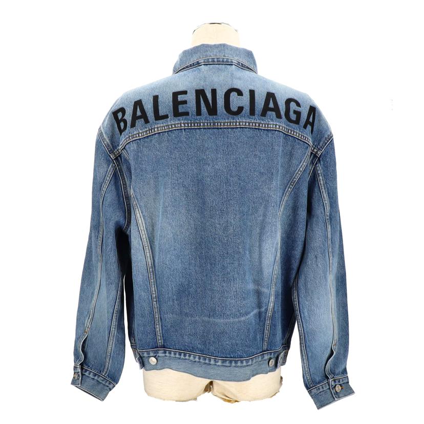 BALENCIAGA バレンシアガ/バックロゴ デニムJKT//Aランク/38