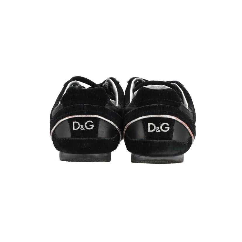 DOLCE&GABBANA ドルチェ&ガッバーナ/サイドロゴ/ローカットスニーカー/ブラック//ABランク/18