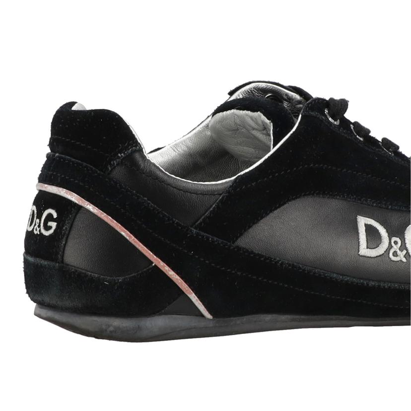 DOLCE&GABBANA ドルチェ&ガッバーナ/サイドロゴ/ローカットスニーカー/ブラック//ABランク/18