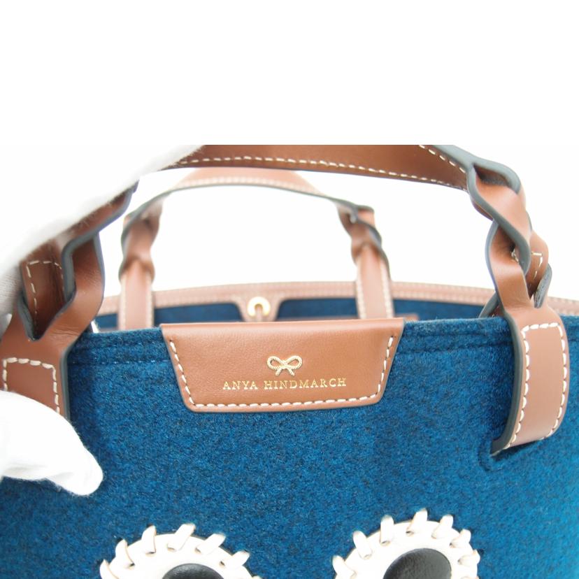ANYA HINDMARCH アニヤハインドマーチ/ANYA HINDMARCH フェルトトートバッグ//SAランク/69