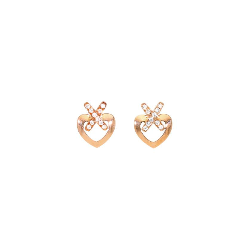 CHAUMET ショーメ/CHAUMET/AU750リアンハートダイヤピアス/2.7//1232876/Aランク/75