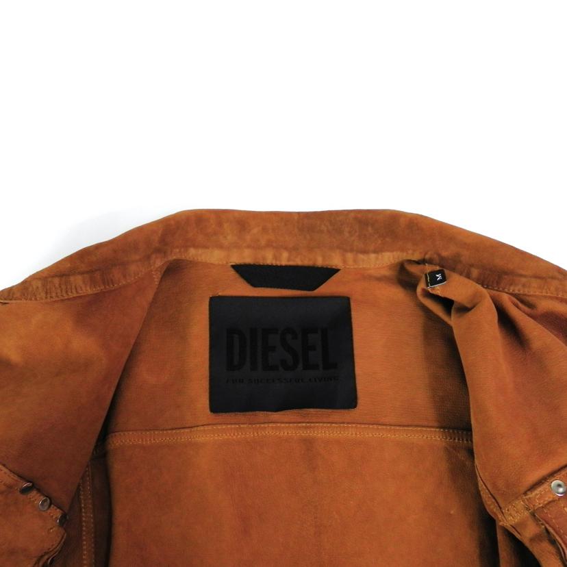 DIESEL ディーゼル/SUEDE LEATHER L-DEAN JACKET/RN93243 CA25594//Aランク/81