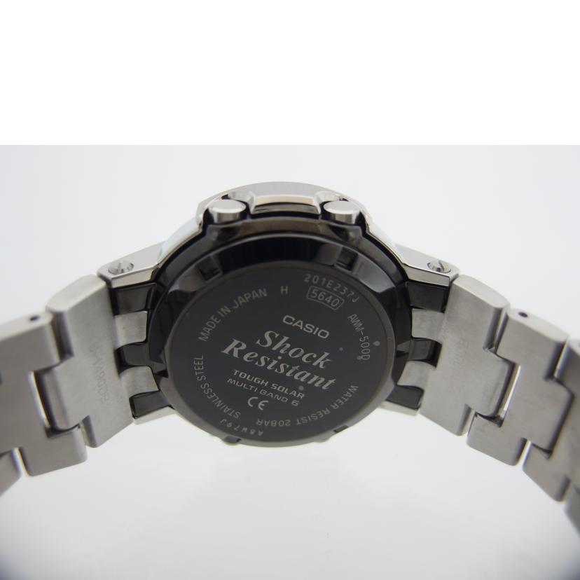 CASIO カシオ/G-SHOCK/アナデジフルメタル/電波ソーラー/AWM-500D-1AJF//201*****/SAランク/18