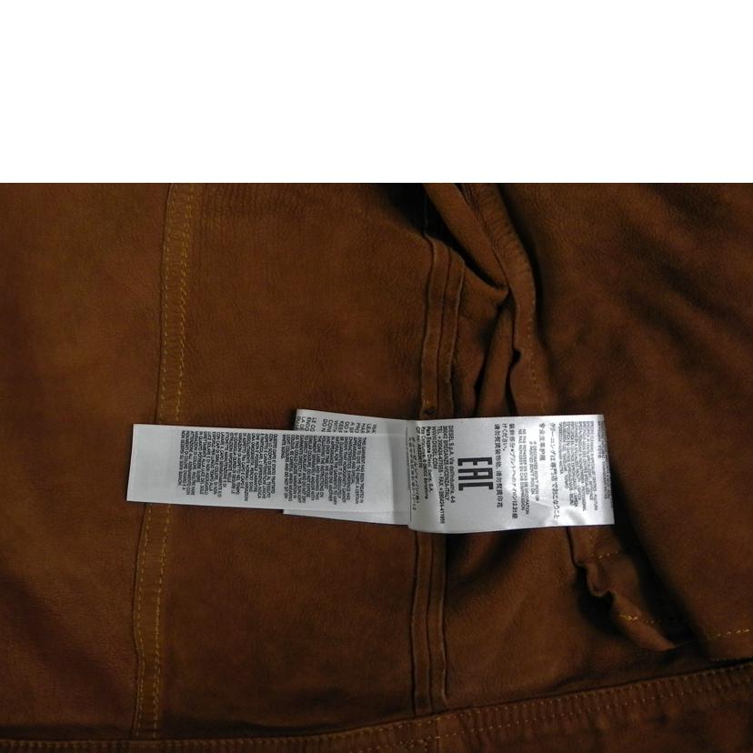 DIESEL ディーゼル/SUEDE LEATHER L-DEAN JACKET/RN93243 CA25594//Aランク/81