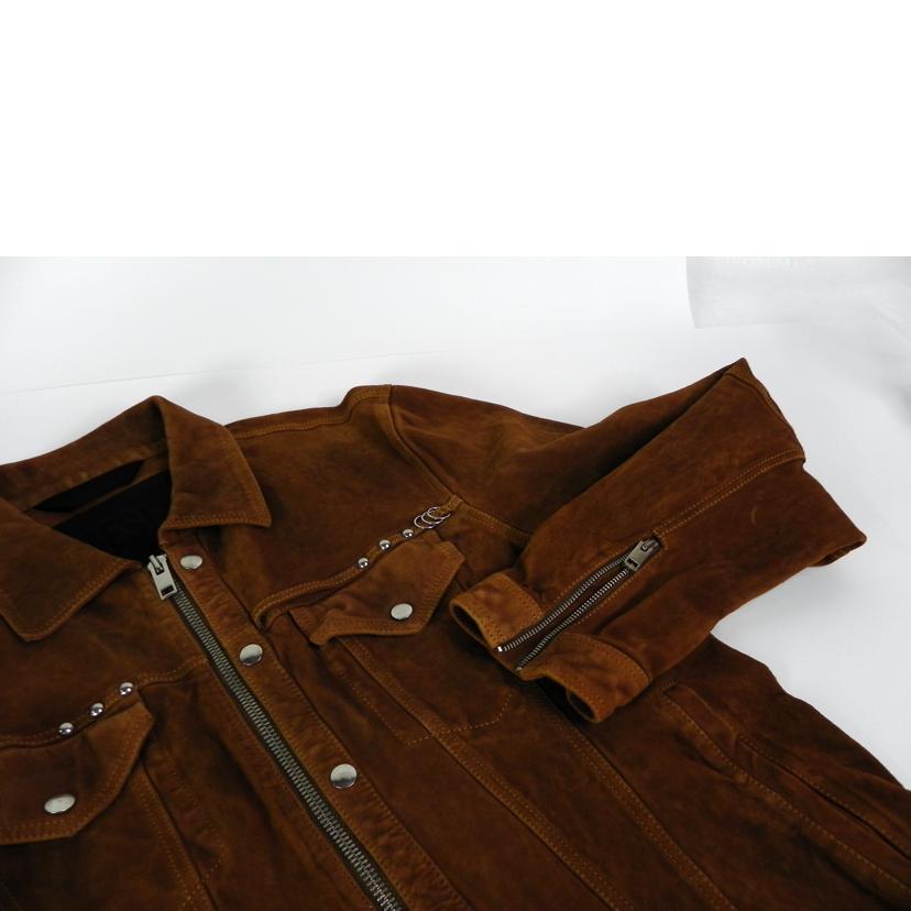 DIESEL ディーゼル/SUEDE LEATHER L-DEAN JACKET/RN93243 CA25594//Aランク/81