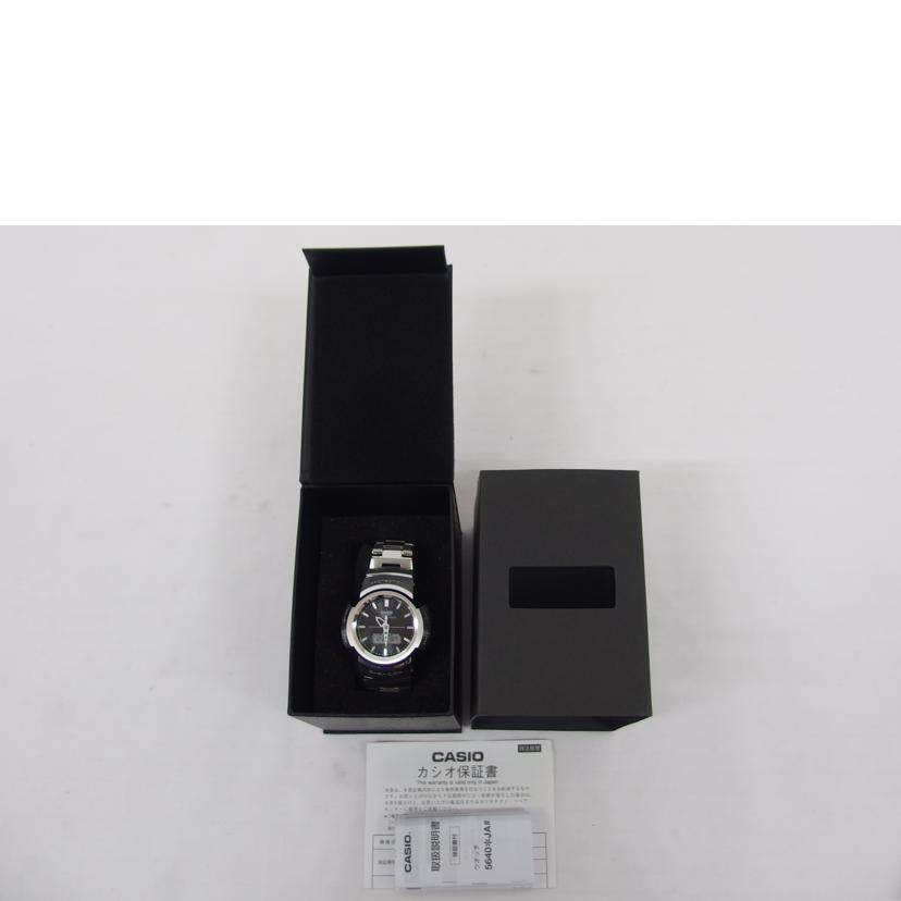 CASIO カシオ/G-SHOCK/アナデジフルメタル/電波ソーラー/AWM-500D-1AJF//201*****/SAランク/18