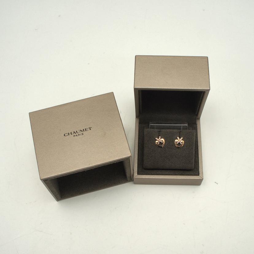 CHAUMET ショーメ/CHAUMET/AU750リアンハートダイヤピアス/2.7//1232876/Aランク/75