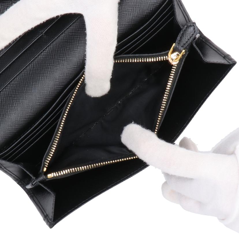 PRADA プラダ/サフィアーノフラップウォレット/1M1132//Aランク/91